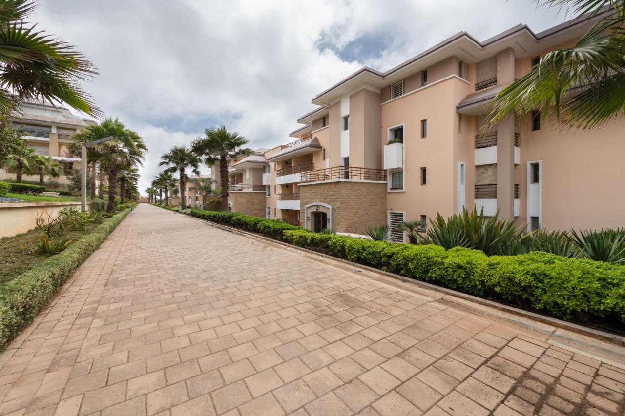 Appartement 300M2 Vue Sur Ocean Prestigia - Plage Des Nations Salé Eksteriør bilde