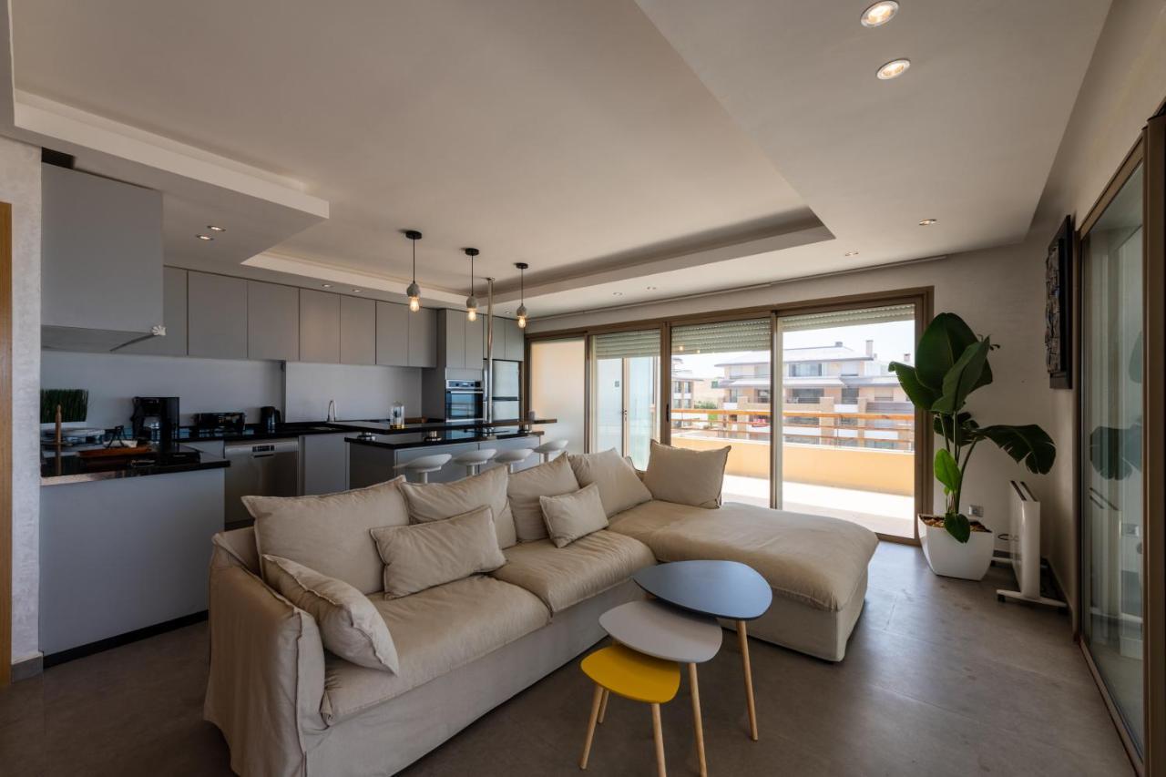 Appartement 300M2 Vue Sur Ocean Prestigia - Plage Des Nations Salé Eksteriør bilde