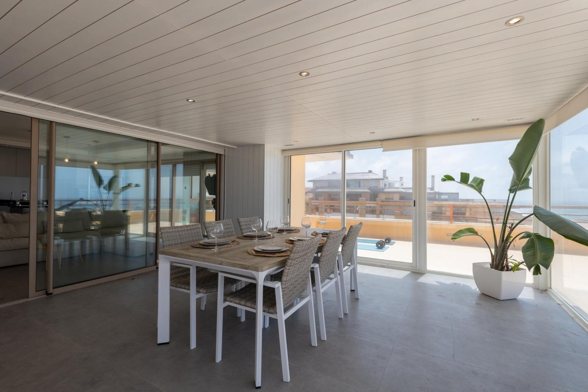 Appartement 300M2 Vue Sur Ocean Prestigia - Plage Des Nations Salé Eksteriør bilde