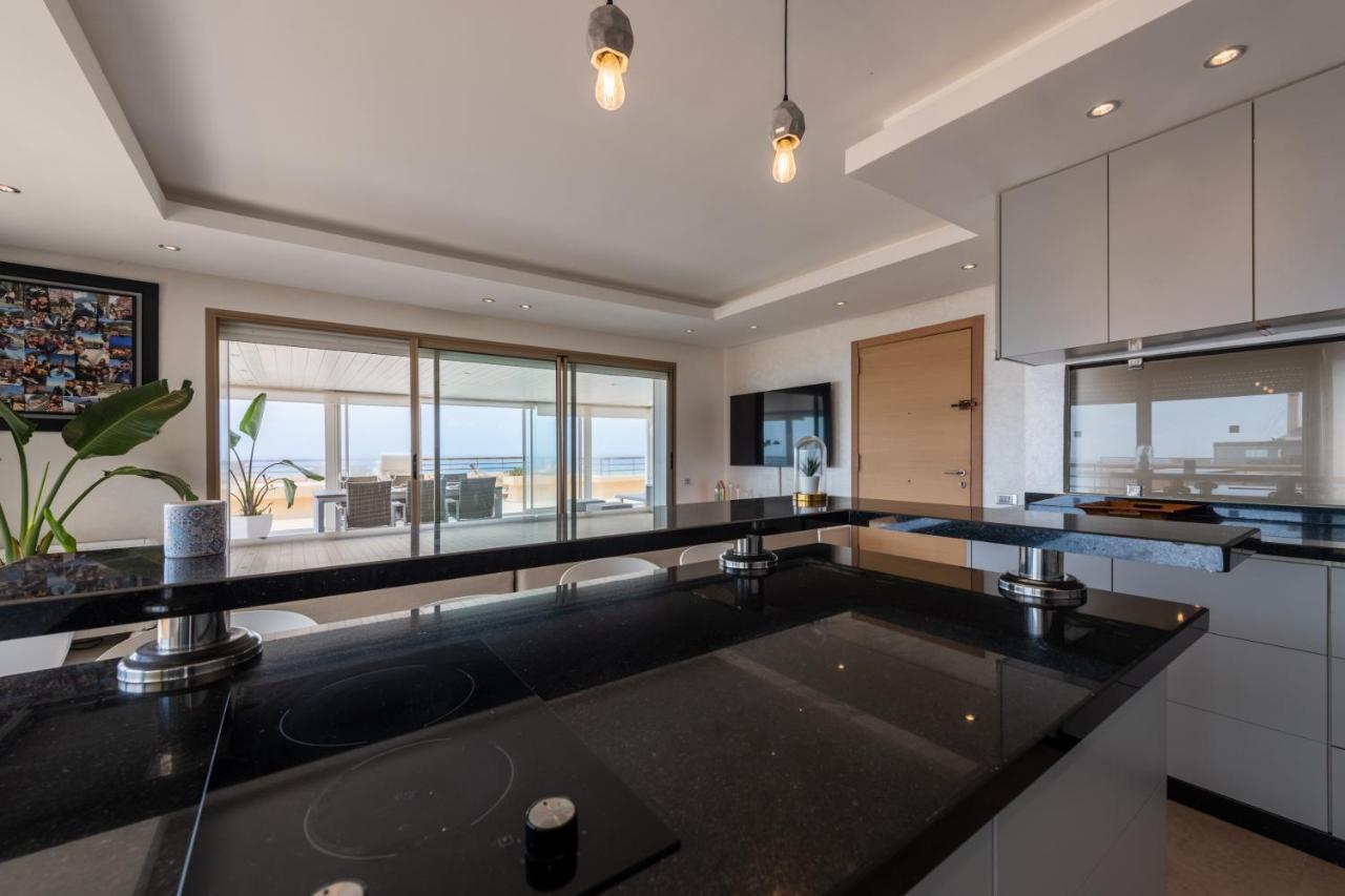 Appartement 300M2 Vue Sur Ocean Prestigia - Plage Des Nations Salé Eksteriør bilde